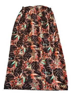 La Vie En Rose Maxi Slit Skirt Size XL.